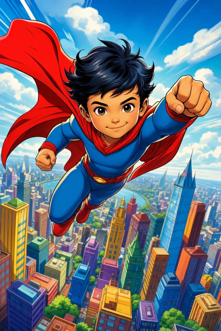 Kacper, Superbohater